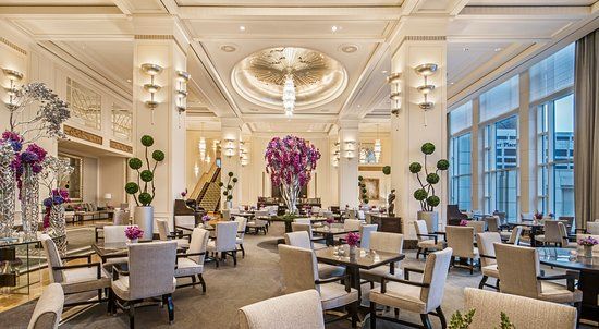 The Lobby at the Peninsula Hotel